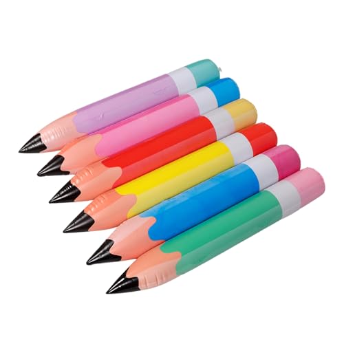Generisch 6 Stück aufblasbarer Bleistift Jumbo aufblasbare Bleistifte süßer Stifthalter Korb Gel party dekoration aufblasbares Große Bleistift-Schlauchboote Studentengeschenk Generisch 6 Stück aufblasbarer Bleistift Jumbo aufblasbare Bleistifte süßer Stifthalter Korb Gel party dekoration aufblasbares Große Bleistift-Schlauchboote Studentengeschenk von Generisch