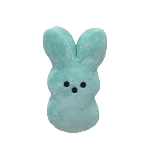 Generisch 6 inches Easter Bunny Plush Toys Decorations Cute Animal Bunny Stuffed Doll Easter Basket Stuffers Gift for Kids, Animal Adventure, Shaggy Bunny von Generisch
