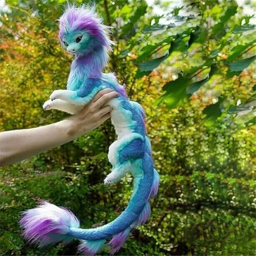 Generisch 60 cm Der letzte Drache aus Plüsch, handgefertigtes Plüschspielzeug, Drachen Kuscheltier, Dekorationsgeschenk für Zuhause, Plüschspielzeug für Erwachsene und Kinder von Generisch