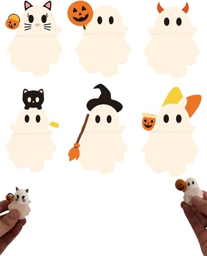 Generisch 6Pcs Ghostees Mystery Phone Buddy, Mini Phone Figure Surprise Toy, Halloween Stick-On Phone Toppers Figurines,Applicable to All Models of Mobile Phones Generisch 6Pcs Ghostees Mystery Phone Buddy, Mini Phone Figure Surprise Toy, Halloween Stick-On Phone Toppers Figurines,Applicable to All Models of Mobile Phones von Generisch