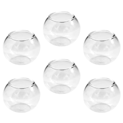 Puppenhaus Fischschalen Miniatur Fisch Tank Modelle Mini Glasschalen Mini Puppenhaus Fischschalen Miniatur Fisch Tank Modelle Mini Glasschalen Mini von Generisch