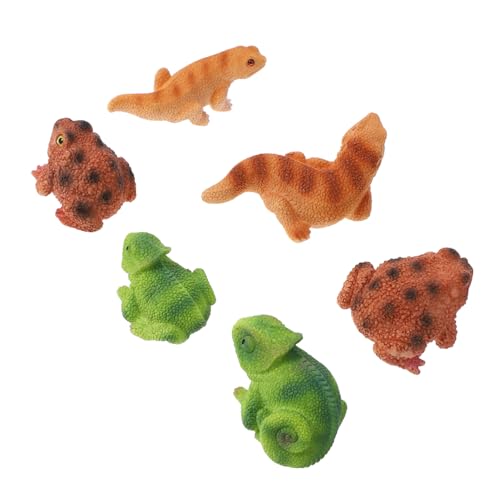 Generisch 6st Mikrolandschaftstiere Figuren Mikrolandschaftsornament Eidechsen-miniaturstatue Winzige Eidechsen Desktop-eidechsenverzierung Froschskulptur Liebenswert Gefälscht Harz Generisch 6st Mikrolandschaftstiere Figuren Mikrolandschaftsornament Eidechsen-miniaturstatue Winzige Eidechsen Desktop-eidechsenverzierung Froschskulptur Liebenswert Gefälscht Harz von Generisch