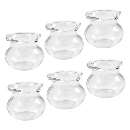 Generisch 6st Puppenhaus Aquarium Miniatur-zubehör Aquarium Mit Fischmodell Mini-Aquarium- Miniatur-szenenzubehör Mini-hausversorgung Winzige Dinge Glas Transparent Generisch 6st Puppenhaus Aquarium Miniatur-zubehör Aquarium Mit Fischmodell Mini-Aquarium- Miniatur-szenenzubehör Mini-hausversorgung Winzige Dinge Glas Transparent von Generisch