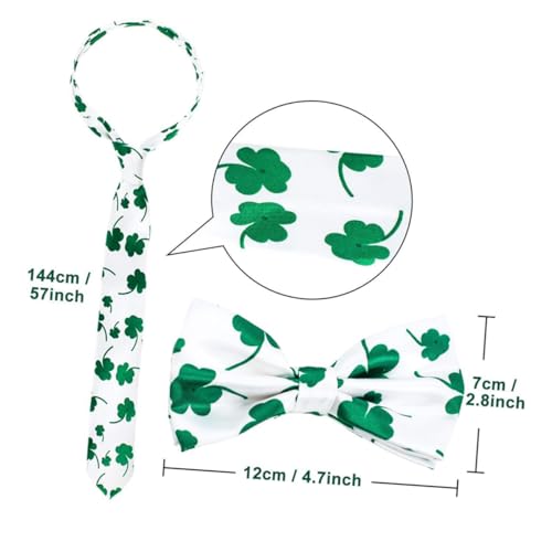 Generisch 7 Stück Foto Requisiten Partyzubehör St Patricks Day Kappendekorationen St Patrick's Day Patricks Day Accessoires Hut Accessoires Rouge St Patrick's Day von Generisch