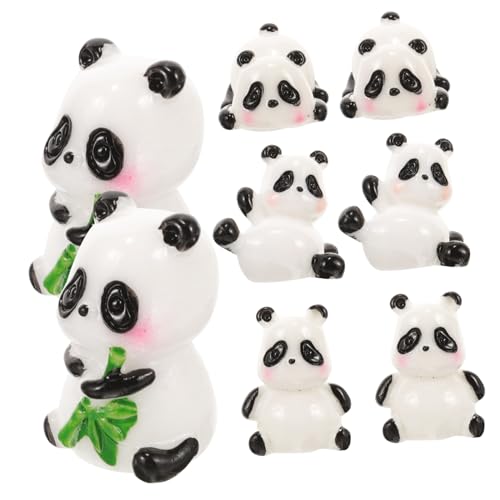 Generisch 8 Stück Mini-Panda-Ornament dekorativ Schmuck Figuren Skulptur Statue Animal Figures gartendekoration Panda Sammlerstücke Miniaturfigur spielzeuge Cartoon-Panda-Modell Harz-Panda Generisch 8 Stück Mini-Panda-Ornament dekorativ Schmuck Figuren Skulptur Statue Animal Figures gartendekoration Panda Sammlerstücke Miniaturfigur spielzeuge Cartoon-Panda-Modell Harz-Panda von Generisch