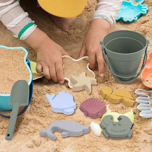 Generisch 8-Stücke Strand Spielzeug Set Silikon Sand Spielzeug mit Schaufel Eimer Seestern Shell Schildkröte Krabbe Delphin wasserdichte Sand Formen Outdoor Spiele für Kinder Jungen Mädchen Generisch 8-Stücke Strand Spielzeug Set Silikon Sand Spielzeug mit Schaufel Eimer Seestern Shell Schildkröte Krabbe Delphin wasserdichte Sand Formen Outdoor Spiele für Kinder Jungen Mädchen von Generisch