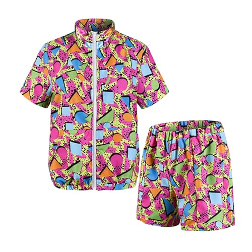 Generisch 80er Schlagerparty Bad Taste Frauen Neon Party Rosa Bad Taste Outfit 80er Jahre Outfit Kostüm Mädchen 80 Glitzer Rock Lila Generisch 80er Schlagerparty Bad Taste Frauen Neon Party Rosa Bad Taste Outfit 80er Jahre Outfit Kostüm Mädchen 80 Glitzer Rock Lila von Generisch