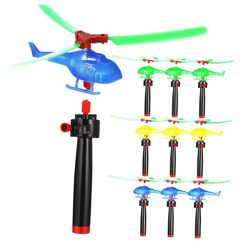Generisch 9St Hubschrauber Drohne Fliegender Ball Fliegende Untertassen Spielzeugflugzeug zappeln Flugzeug Helikopter lustige Fliegende spielzeuge Partygeschenke Plastik Generisch 9St Hubschrauber Drohne Fliegender Ball Fliegende Untertassen Spielzeugflugzeug zappeln Flugzeug Helikopter lustige Fliegende spielzeuge Partygeschenke Plastik von Generisch