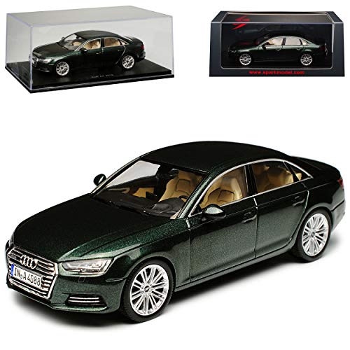 Generisch A*u*d*i A4 B9 Limousine Gotland Grün Ab 2015 1/43 Spark Modell Auto von Generisch