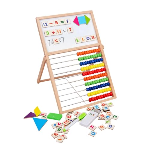 Generisch Abacus Toys, Klassische Holzzählungsperlen, Spielzeug Für Bildungsmathematik, Farbenfrohe Perlen, Holzrahmen, 19,2 X 29,5 cm/7,56 X 11,61 Zoll, Für Kinder Frühes Lernen Generisch Abacus Toys, Klassische Holzzählungsperlen, Spielzeug Für Bildungsmathematik, Farbenfrohe Perlen, Holzrahmen, 19,2 X 29,5 cm/7,56 X 11,61 Zoll, Für Kinder Frühes Lernen von Generisch