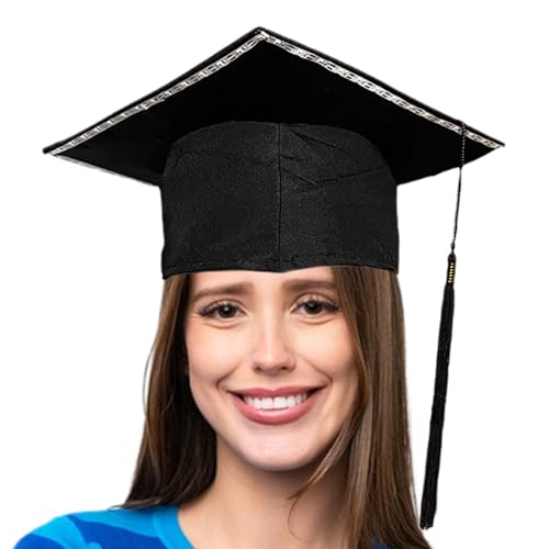 Generisch Abiturmütze, Abschlussmütze für Erwachsene - LED-Abschlusshut für die Absolventen der Klasse 2024,Unisex-Unisex-Abschlusshut für High School, College, Universität Generisch Abiturmütze, Abschlussmütze für Erwachsene - LED-Abschlusshut für die Absolventen der Klasse 2024,Unisex-Unisex-Abschlusshut für High School, College, Universität von Generisch