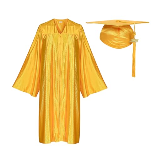 Generisch Abschluss Talar Doktorhut und Quaste 2025 für Hochschule und Bachelor Herren Damen Erwachsenen Graduation Robe mit Absolventenhut Uni Master Abschlussrobe Absolventen Kostüm 12 Farbe Generisch Abschluss Talar Doktorhut und Quaste 2025 für Hochschule und Bachelor Herren Damen Erwachsenen Graduation Robe mit Absolventenhut Uni Master Abschlussrobe Absolventen Kostüm 12 Farbe von Generisch