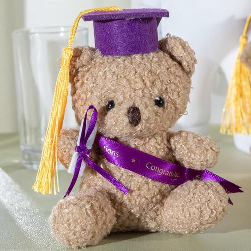 Generisch Abschlussbär Stofftiere, Plüsch Abschlussbär Puppe, Plüschbär Zum Schulabschluss, Bärplüschspielzeug Mit Huts Und Zertifikat, Teddybär Plüschtier Mit Diplom Und Doktorhut Generisch Abschlussbär Stofftiere, Plüsch Abschlussbär Puppe, Plüschbär Zum Schulabschluss, Bärplüschspielzeug Mit Huts Und Zertifikat, Teddybär Plüschtier Mit Diplom Und Doktorhut von Generisch