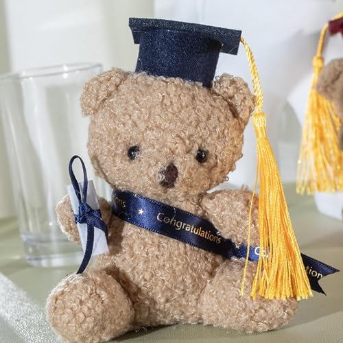 Generisch Abschlussbär Stofftiere, Plüsch Abschlussbär Puppe, Plüschbär Zum Schulabschluss, Bärplüschspielzeug Mit Huts Und Zertifikat, Teddybär Plüschtier Mit Diplom Und Doktorhut Generisch Abschlussbär Stofftiere, Plüsch Abschlussbär Puppe, Plüschbär Zum Schulabschluss, Bärplüschspielzeug Mit Huts Und Zertifikat, Teddybär Plüschtier Mit Diplom Und Doktorhut von Generisch