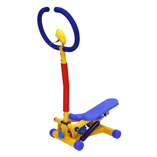 Generisch Aerobic-Stepper, Mini-Stepper-Trainingsgerät, Climber Cardio Fitness-Stepper mit LCD-Monitor, rutschfesten Pedalen, Spielzeug, Auf-Ab-Einstellbar, Maximale Belastung 80 kg von Generisch