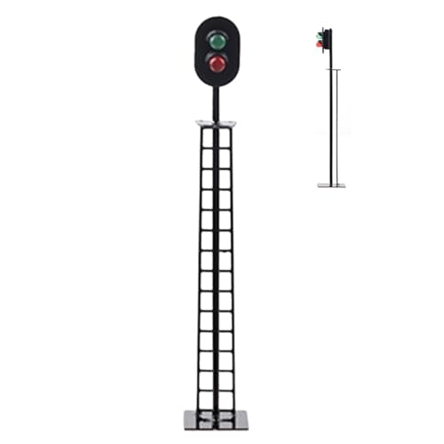 Generisch Ampelspielzeug, Ampelspielzeug | Simulationsmodell -Eisenbahnzug Signale - Handgefertigte Szenendekoration, Sandtischdekoration, Stop Light Building Playset Toy für Kinder Generisch Ampelspielzeug, Ampelspielzeug | Simulationsmodell -Eisenbahnzug Signale - Handgefertigte Szenendekoration, Sandtischdekoration, Stop Light Building Playset Toy für Kinder von Generisch