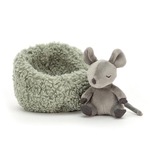 Generisch Amuseable Hibernating Mouse - Maus Baby im Nest 13x13cm von Generisch
