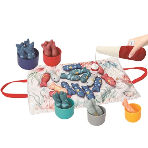 Generisch Angelspiel Für Kleinkinder - Angelrute Spielzeug Mit Stapelbechern - Lernspielzeug Für Kindergarten Zuhause Homeschooling Eltern Kind Interaktion Frühförderung Generisch Angelspiel Für Kleinkinder - Angelrute Spielzeug Mit Stapelbechern - Lernspielzeug Für Kindergarten Zuhause Homeschooling Eltern Kind Interaktion Frühförderung von Generisch