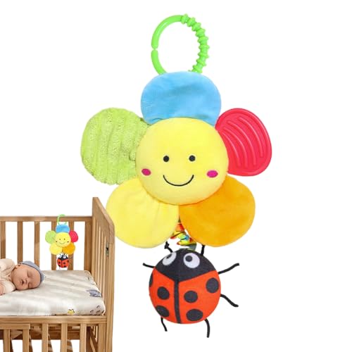 Generisch Animal Crib Around Rattle Toy | sStroller Toy with Hangable Sensory Activity Toys - Skin-Fsriendly Basssinet Mobile Wind Chime for Girls, Children, Toddler Generisch Animal Crib Around Rattle Toy | sStroller Toy with Hangable Sensory Activity Toys - Skin-Fsriendly Basssinet Mobile Wind Chime for Girls, Children, Toddler von Generisch