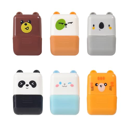 Generisch Animal Roller Stamps - 6 Stück Kinder basteln Briefmarken für Feinmotorik, Handaugenkoordination mit kreativem Lernen, Kunstaktivitäten für Zeitschriften, Grußkarten, Scrapbooking, 2,6 cm Generisch Animal Roller Stamps - 6 Stück Kinder basteln Briefmarken für Feinmotorik, Handaugenkoordination mit kreativem Lernen, Kunstaktivitäten für Zeitschriften, Grußkarten, Scrapbooking, 2,6 cm von Generisch