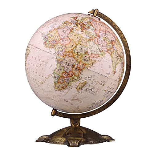 Generisch Antiker Globus mit erhabener Prägung und Bronzeständer | Dekorativer Vintage-Weltglobus for Büro und Heimdekoration Generisch Antiker Globus mit erhabener Prägung und Bronzeständer | Dekorativer Vintage-Weltglobus for Büro und Heimdekoration von Generisch