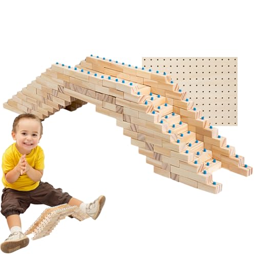Generisch Architekten Bausteine, Holzbausteine für Kinder,Innenarchitekturkit - Building Block Toy, pädagogisches Feinmotorikspiel für das Home -Klassenzimmer Generisch Architekten Bausteine, Holzbausteine für Kinder,Innenarchitekturkit - Building Block Toy, pädagogisches Feinmotorikspiel für das Home -Klassenzimmer von Generisch