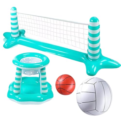 Generisch Aufblasbarer Volleyball Pool | Volleyballfeld Poolschwimmspielzeug | Schwimmzubehör Wasserspielzeug Outdoor Spielzeug für Kinder Erwachsene Gartenpartyspiele Wasseraktivitäten See Generisch Aufblasbarer Volleyball Pool | Volleyballfeld Poolschwimmspielzeug | Schwimmzubehör Wasserspielzeug Outdoor Spielzeug für Kinder Erwachsene Gartenpartyspiele Wasseraktivitäten See von Generisch