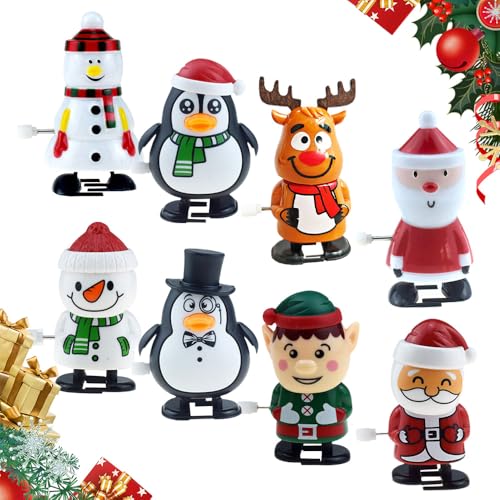 Generisch Aufziehspielzeug Weihnachten, 2025 Neu Figur Uhrwerk Spielzeug, Aufziehfigur Adventskalender Füllung Kinder Aufziehspielzeug Weihnacht Spielzeug Aufziehfigur für Geschenktütenfüller (8PC-A) Generisch Aufziehspielzeug Weihnachten, 2025 Neu Figur Uhrwerk Spielzeug, Aufziehfigur Adventskalender Füllung Kinder Aufziehspielzeug Weihnacht Spielzeug Aufziehfigur für Geschenktütenfüller (8PC-A) von Generisch