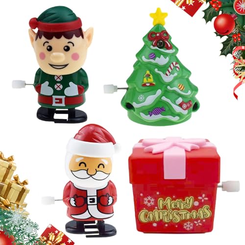 Generisch Aufziehspielzeug Weihnachten, 2025 Neu Figur Uhrwerk Spielzeug, Aufziehfigur Adventskalender Füllung Kinder Aufziehspielzeug Weihnacht Spielzeug Aufziehfigur für Geschenktütenfüller (4PC-G) Generisch Aufziehspielzeug Weihnachten, 2025 Neu Figur Uhrwerk Spielzeug, Aufziehfigur Adventskalender Füllung Kinder Aufziehspielzeug Weihnacht Spielzeug Aufziehfigur für Geschenktütenfüller (4PC-G) von Generisch