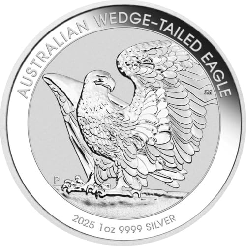 Generisch Australian Wedge-Tailed Eagle 2025, 1 Unze Silbermünze 31,1 g, 999,9/1000 Feinsilber in Münzkapsel Generisch Australian Wedge-Tailed Eagle 2025, 1 Unze Silbermünze 31,1 g, 999,9/1000 Feinsilber in Münzkapsel von Generisch