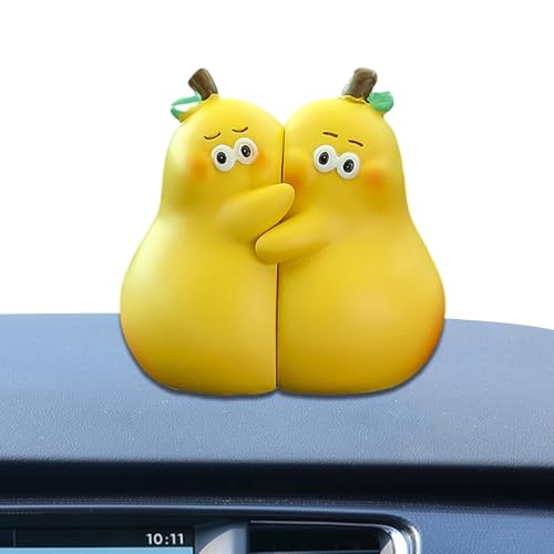Generisch Auto Innenausstattung Puppe niedlich, niedliche Auto Dashboard Spielzeugfigur, 2X Cartoon Birne -Form -Figurenharz, Innentischdekoration für Home Workplace, Desktop für Paare Generisch Auto Innenausstattung Puppe niedlich, niedliche Auto Dashboard Spielzeugfigur, 2X Cartoon Birne -Form -Figurenharz, Innentischdekoration für Home Workplace, Desktop für Paare von Generisch