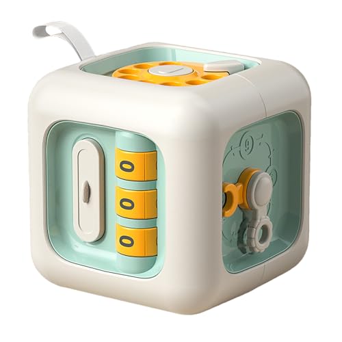 Generisch Baby Activity Cube - Sensory Learning Toy | Busy Cube Toys | Board Cube Toy | Hand Eye Coordination Educational Toys for Teaching | Logical Thinking Kindergarten Cube Toy for Toddlerr Generisch Baby Activity Cube - Sensory Learning Toy | Busy Cube Toys | Board Cube Toy | Hand Eye Coordination Educational Toys for Teaching | Logical Thinking Kindergarten Cube Toy for Toddlerr von Generisch