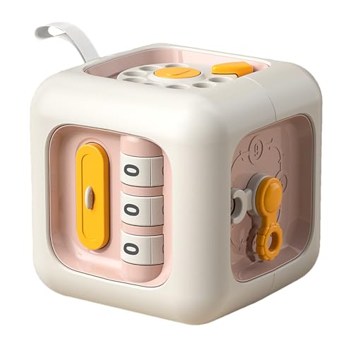 Generisch Baby Activity Cube - Sensory Learning Toy | Busy Cube Toys | Board Cube Toy | Hand Eye Coordination Educational Toys for Teaching | Logical Thinking Kindergarten Cube Toy for Toddlerr Generisch Baby Activity Cube - Sensory Learning Toy | Busy Cube Toys | Board Cube Toy | Hand Eye Coordination Educational Toys for Teaching | Logical Thinking Kindergarten Cube Toy for Toddlerr von Generisch