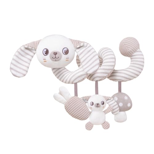 Generisch Baby Car Toys, Sensory Stroller Accessories, Animal Activity Toy, Developmental Learning Aid, Easily Attachable for Crib Car Seat Travel Vacation Park Use, 14.17x11.81 Inches von Generisch