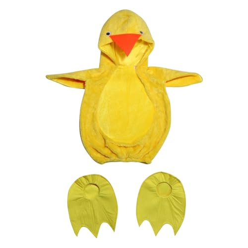 Generisch Baby Halloween Kostüm Baby Küken Kostüm Mädchen Jungen Kostüme Halloween-Kostüme Schuhe Outfits Kleinkind Cosplay Für Halloween-Verkleidungsparty, Märchenshow und Karneval von Generisch