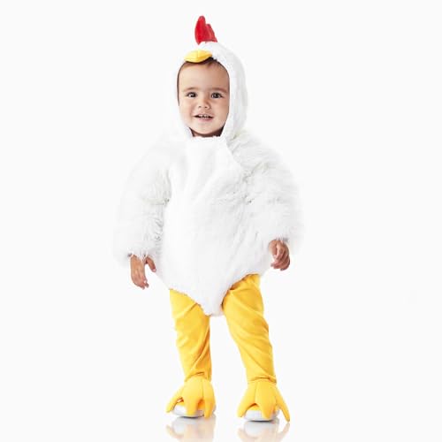 Generisch Baby Huhn Kostüm Winterwärmer Strampler Kostüm Kinder Baby Bodysuit Küken Baby Küken Kostüm mit Hüte Schuhe Küken Mädchen Jungen Faschingskostüm Baby 0-24 Monate (White, 2-3 Years) Generisch Baby Huhn Kostüm Winterwärmer Strampler Kostüm Kinder Baby Bodysuit Küken Baby Küken Kostüm mit Hüte Schuhe Küken Mädchen Jungen Faschingskostüm Baby 0-24 Monate (White, 2-3 Years) von Generisch