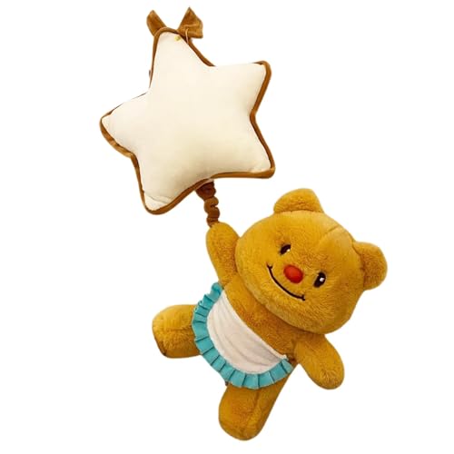 Generisch Baby Kinderwagen Musical Toy, Kinderwagen Anhänger Bell, Butterbär Plüsch Anhänger Bell mit Sternautosatrassel, Chime Sensory Toy Toy Soft Music Box für Krippe Generisch Baby Kinderwagen Musical Toy, Kinderwagen Anhänger Bell, Butterbär Plüsch Anhänger Bell mit Sternautosatrassel, Chime Sensory Toy Toy Soft Music Box für Krippe von Generisch
