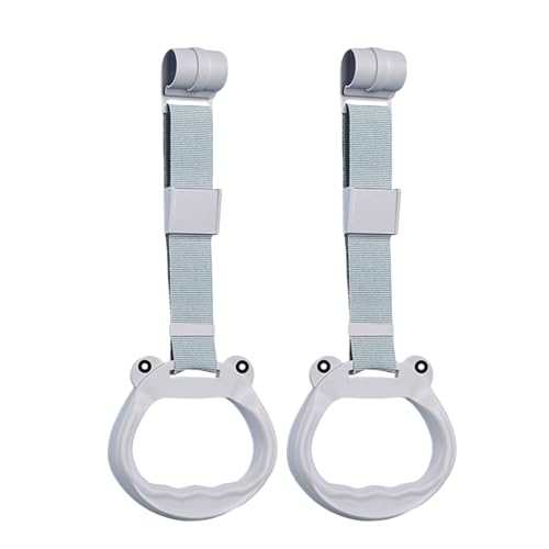 Generisch Baby Pull Up Rings, Portable Activity Toys Safety Exercise Bed Stand Up for Toddler, 2X Baby Play Pen Pull Up Handles Walking Assistant, Kids, Learning von Generisch
