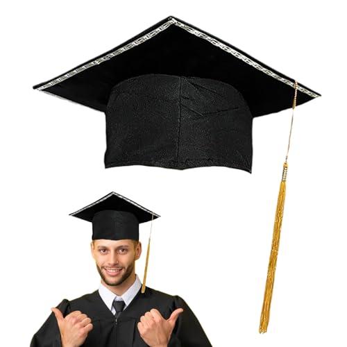 Generisch Bachelor-Abschlussmütze, Abschlussmütze für Studenten | Leuchtender LED-Abschlusszylinder | Unisex-Unisex-Abschlusshut für High School, College, Universität Generisch Bachelor-Abschlussmütze, Abschlussmütze für Studenten | Leuchtender LED-Abschlusszylinder | Unisex-Unisex-Abschlusshut für High School, College, Universität von Generisch