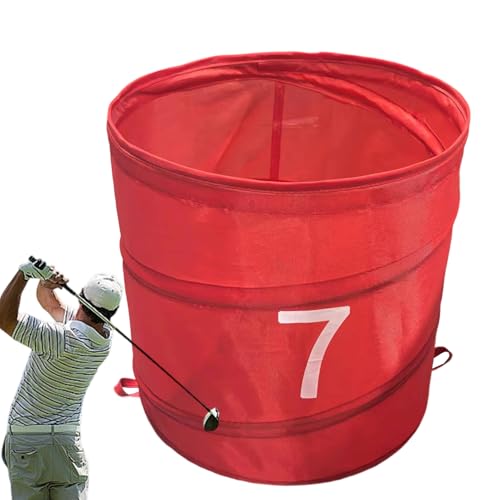 Generisch Backyard Golf Game Bucket - Foldable Golf Storage Bucket | Ball Sport Training Fabric Organizer | Ball Sport Training Oxford Fabric Organizer Durable Storage Bag for Adults Beginners von Generisch