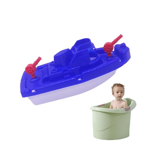 Generisch Badespielzeug Boot,Badeboote, Badespielzeug für Kleinkinder, Poolspielzeug für Wasserspiele im Freien, schwimmendes Poolbootspielzeug für die Badewanne, Sommerstrandspielzeug von Generisch