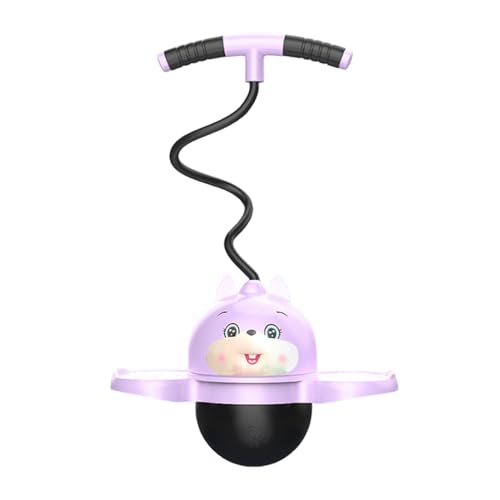 Generisch Balance-Ball-Trainer, Ball für Kinder | Jumping Trick Board Jumper mit Griff| Trick Board, tragbarer Hüpfspaß für Erwachsene Kinder, und Mädchen, zum Spielen im Innen- u von Generisch