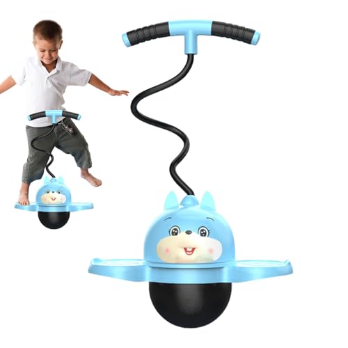 Generisch Balance-Ball-Trainer, Ball für Kinder | Jumping Trick Board Jumper mit Griff| Trick Board, tragbarer Hüpfspaß für Erwachsene Kinder, und Mädchen, zum Spielen im Innen- u Generisch Balance-Ball-Trainer, Ball für Kinder | Jumping Trick Board Jumper mit Griff| Trick Board, tragbarer Hüpfspaß für Erwachsene Kinder, und Mädchen, zum Spielen im Innen- u von Generisch