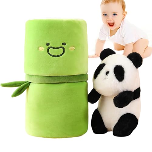 Generisch Bambus Panda Plüsch, Panda Bambus gefülltes Tier - Plüschpuppe Anime Kid Toy - Exquisite Bequeme Kinder schlafende Begleiter ausgestopfte Tier für Mädchen Schlafenszeit Generisch Bambus Panda Plüsch, Panda Bambus gefülltes Tier - Plüschpuppe Anime Kid Toy - Exquisite Bequeme Kinder schlafende Begleiter ausgestopfte Tier für Mädchen Schlafenszeit von Generisch