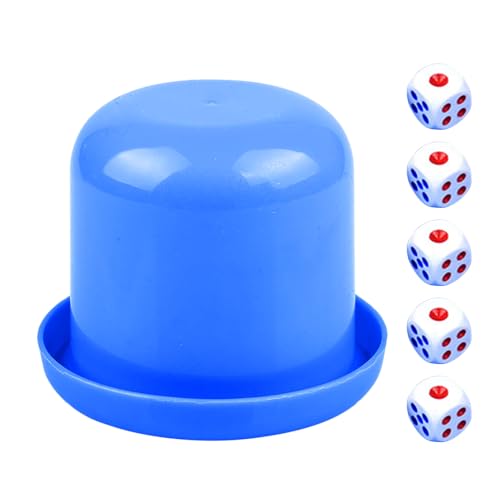 Generisch Bar-Würfelbecher-Set, Würfel-Shaker-Becher-Set | Würfelspielset | Würfel-Shaker-Becher für Bar-Partys, Familien-Würfelspiele, Würfel-Shaker mit 5 Würfeln, lustige Würfel-Cup-Spiele Generisch Bar-Würfelbecher-Set, Würfel-Shaker-Becher-Set | Würfelspielset | Würfel-Shaker-Becher für Bar-Partys, Familien-Würfelspiele, Würfel-Shaker mit 5 Würfeln, lustige Würfel-Cup-Spiele von Generisch