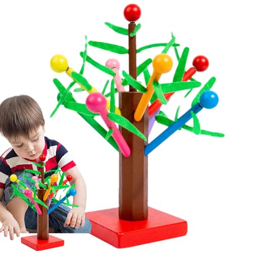 Generisch Baumbauspielzeug,Obstbaumspielzeug - Feinmotorikspielzeug | Zusammenbau von Baumkombinations-Bildungsbausteinen zur Verbesserung der Hand-Auge-Koordination, Lernspielzeug für Kinder ab 3 von Generisch