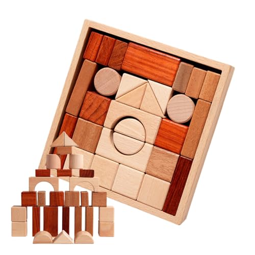 Generisch Bausteine Spielzeug, Leicht Zu Griptstücke, 17x17x3,3 cm, Holzstapel -Set, Große Holzblöcke Spielzeug, Glatte Kanten, Ideal Für Gruppenaktivitäten Generisch Bausteine Spielzeug, Leicht Zu Griptstücke, 17x17x3,3 cm, Holzstapel -Set, Große Holzblöcke Spielzeug, Glatte Kanten, Ideal Für Gruppenaktivitäten von Generisch