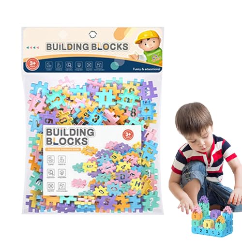 Generisch Bausteine ​​für Kinder,Puzzle-Bausteine ​​ - Bausteinspielzeug Interaktive Verbindungsblöcke | Lernpuzzles Spielzeug PVC-Rätsel für den Heimkindergarten von Generisch