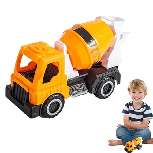 Generisch Bauwesen Spielzeug, Baufahrzeuge - Baufahrzeug -Mixer -LKW,Interaktive Spiele Vorschullernen, Baggerkollektion für für über 3 Generisch Bauwesen Spielzeug, Baufahrzeuge - Baufahrzeug -Mixer -LKW,Interaktive Spiele Vorschullernen, Baggerkollektion für für über 3 von Generisch