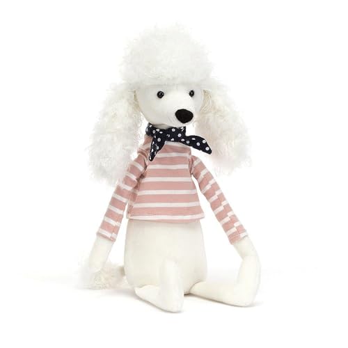 Generisch Beatnik Buddy Poodle - Hund mit gestreiftem Pullover und Schal 27 cm Generisch Beatnik Buddy Poodle - Hund mit gestreiftem Pullover und Schal 27 cm von Generisch